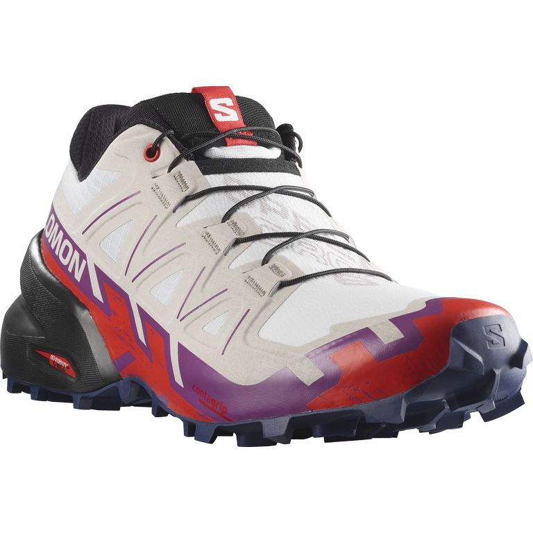 Speedcross 6 White Grape Fiery Red Femme - Chaussures | Salomon