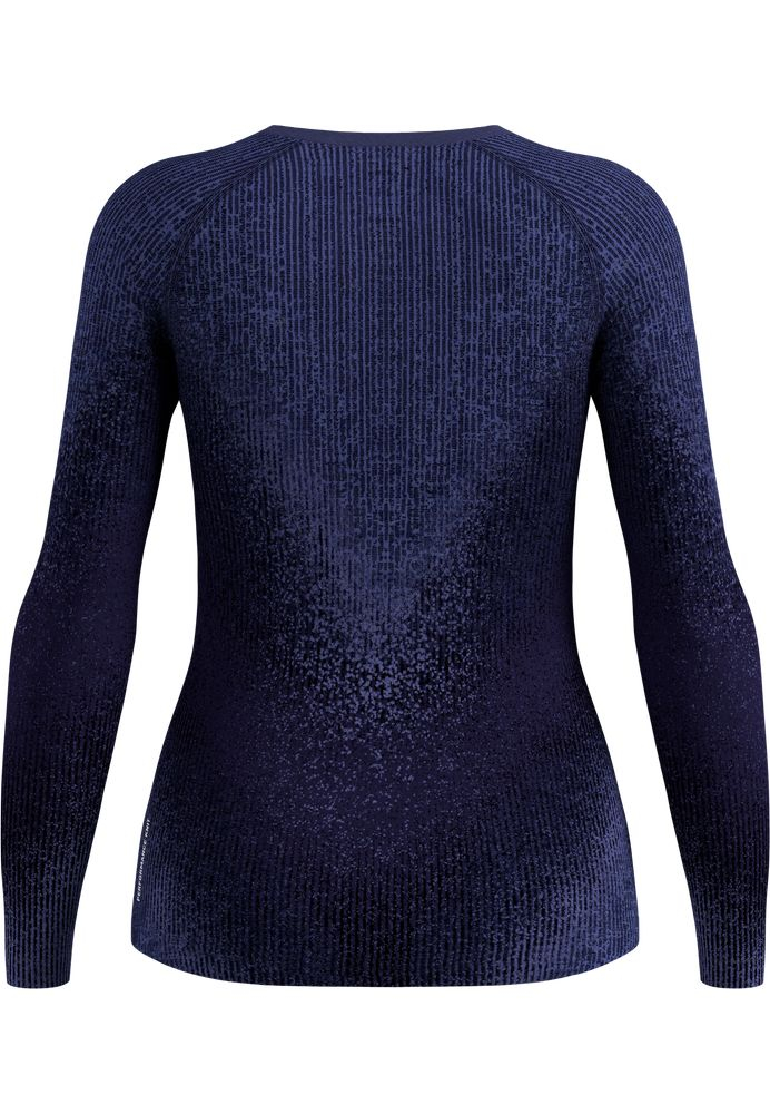 T-shirt Femme Top Crew Performance Warm Blackcomb Skipper Blue