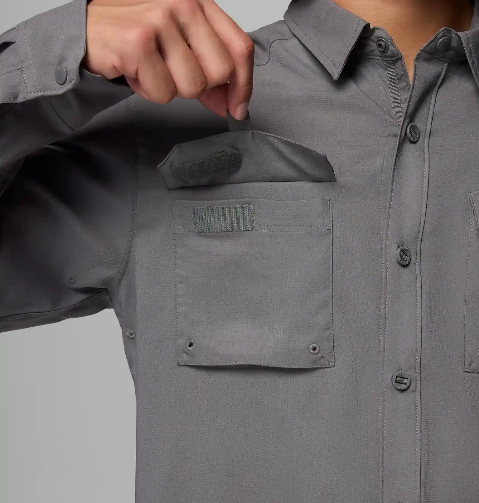 Chemise Silver Ridge Utility II City Grey- Chemise | Columbia Sportswear