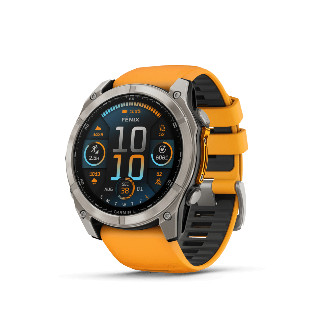 Fenix 8 51mm Amoled Sapphire Titane Graphite - Gps Running | Garmin