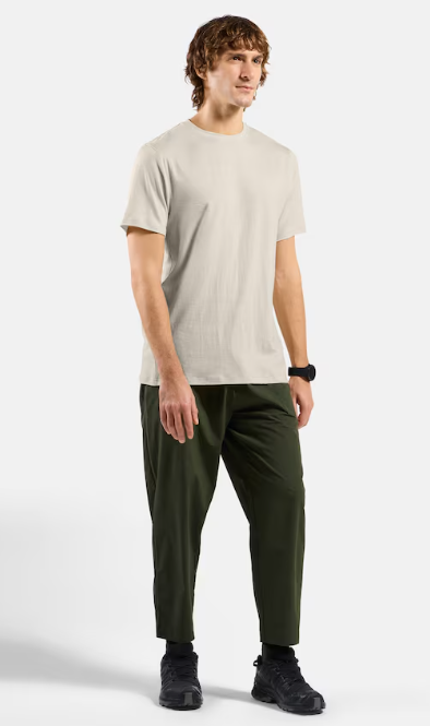 Merino 160 Plain T-shirt Gardenia - Tee Shirt Mc | Odlo
