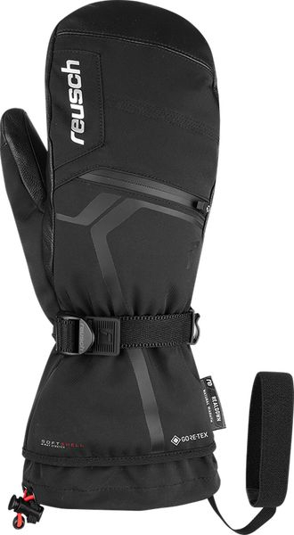Moufles Down Spirit Gtx Mitten Black Silver - Gant | Reusch