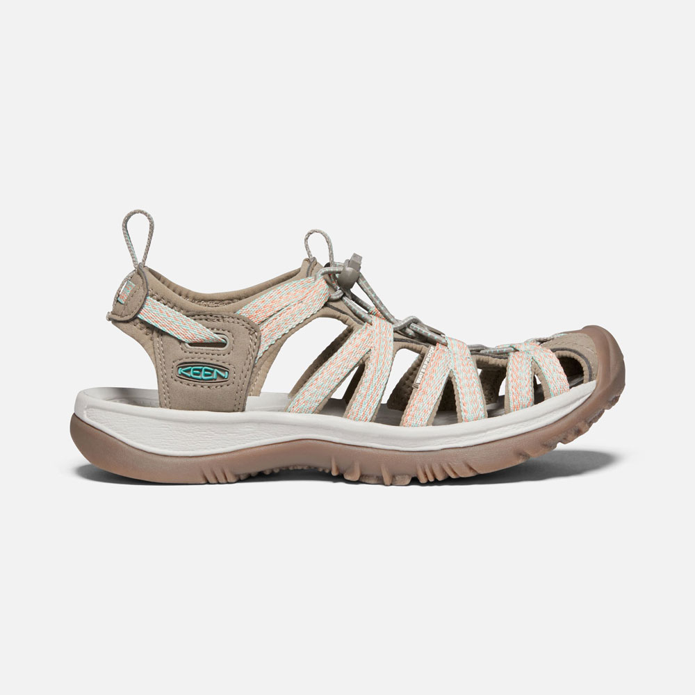 Sandales Femme Whisper Taupe/coral - Sandales | Keen Europe Outdoors