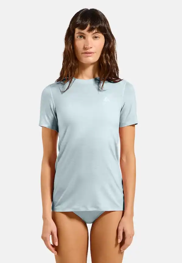 T-Shirt Femme 160 Baby Blue - Tee Shirt Mc | Odlo