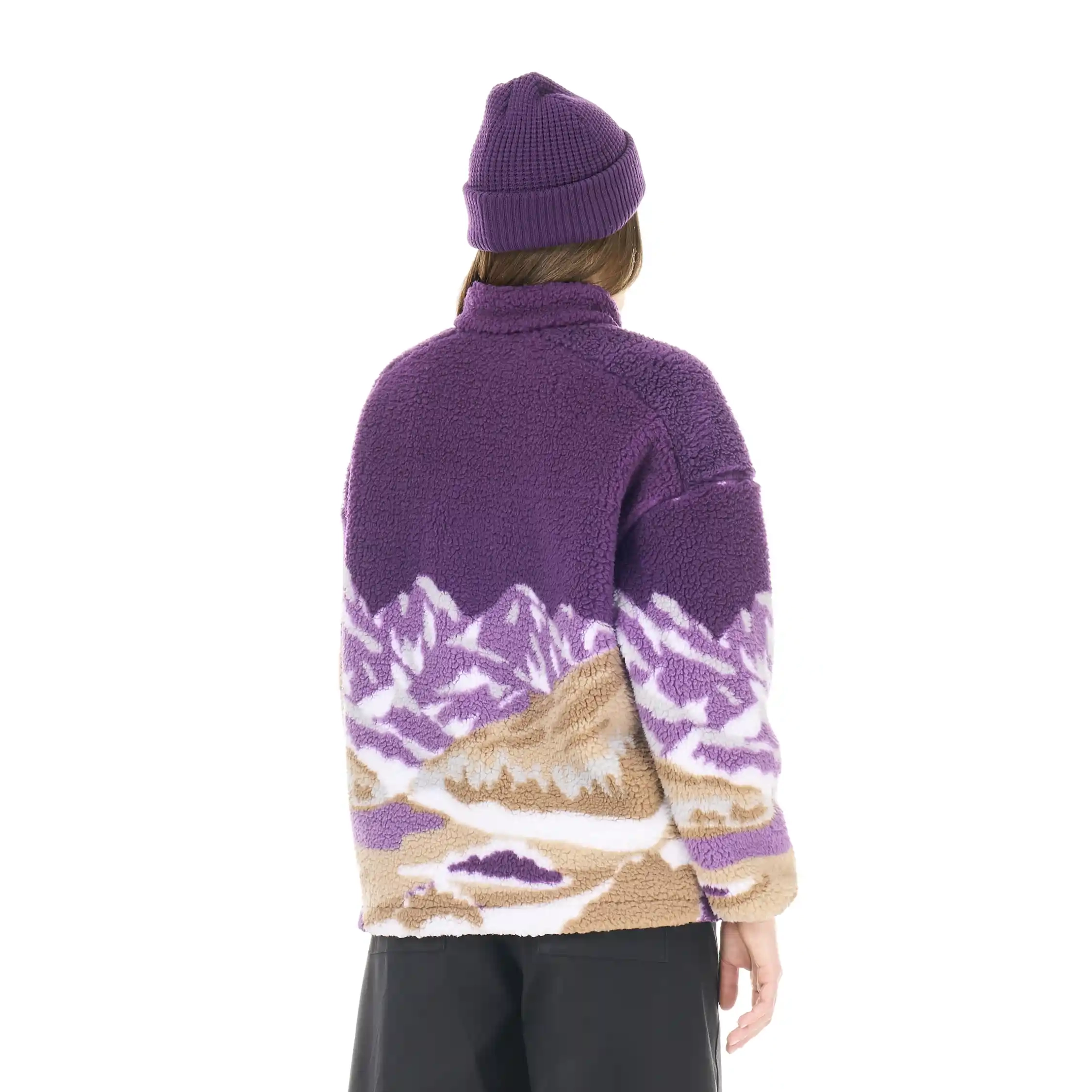 Veste Femme Nyss Landscape Grape - Polaire | Picture Organic Clothing