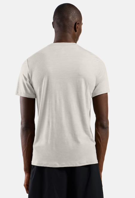 Merino Tencel Plain T-shirt Gardenia - Tee Shirt Mc | Odlo