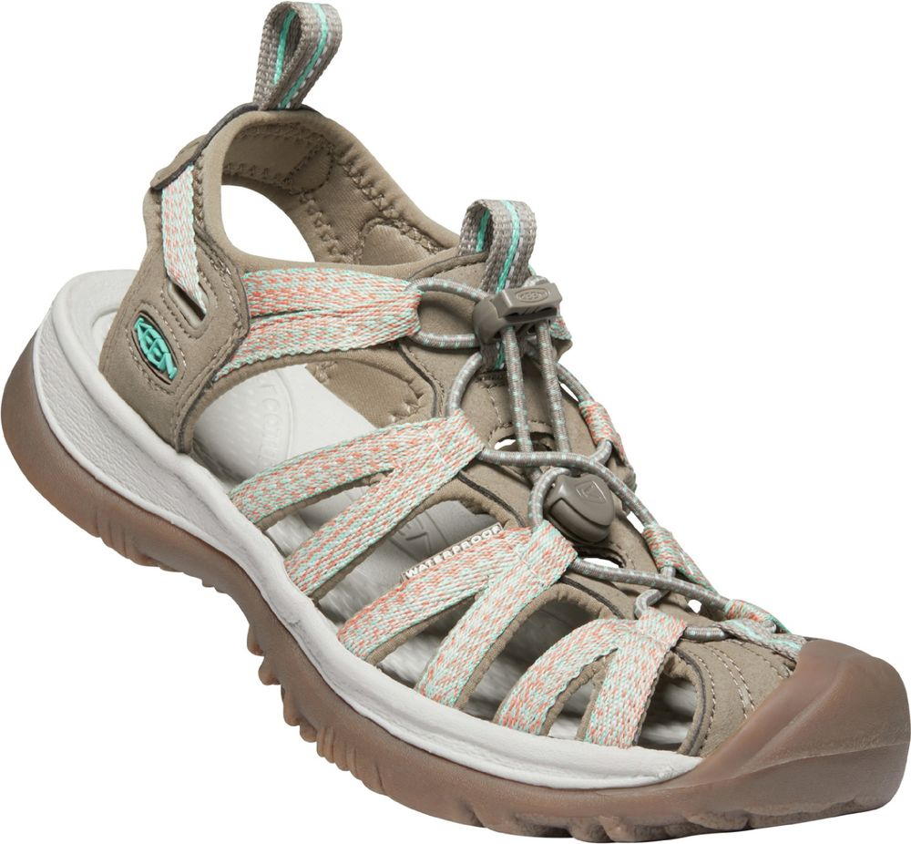 Sandales Femme Whisper Taupe/coral - Sandales | Keen Europe Outdoors