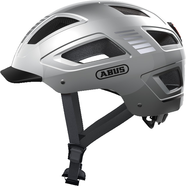 Hyban 2.0 Signal Silver - Casque | Abus
