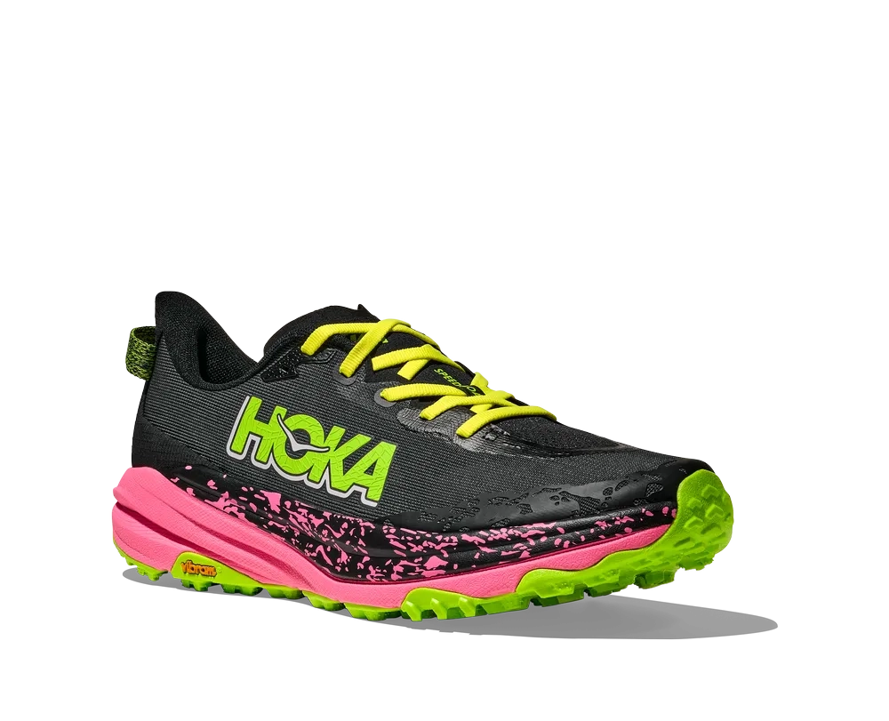 Speedgoat 6 Black Neon Rose - Chaussures | Hoka