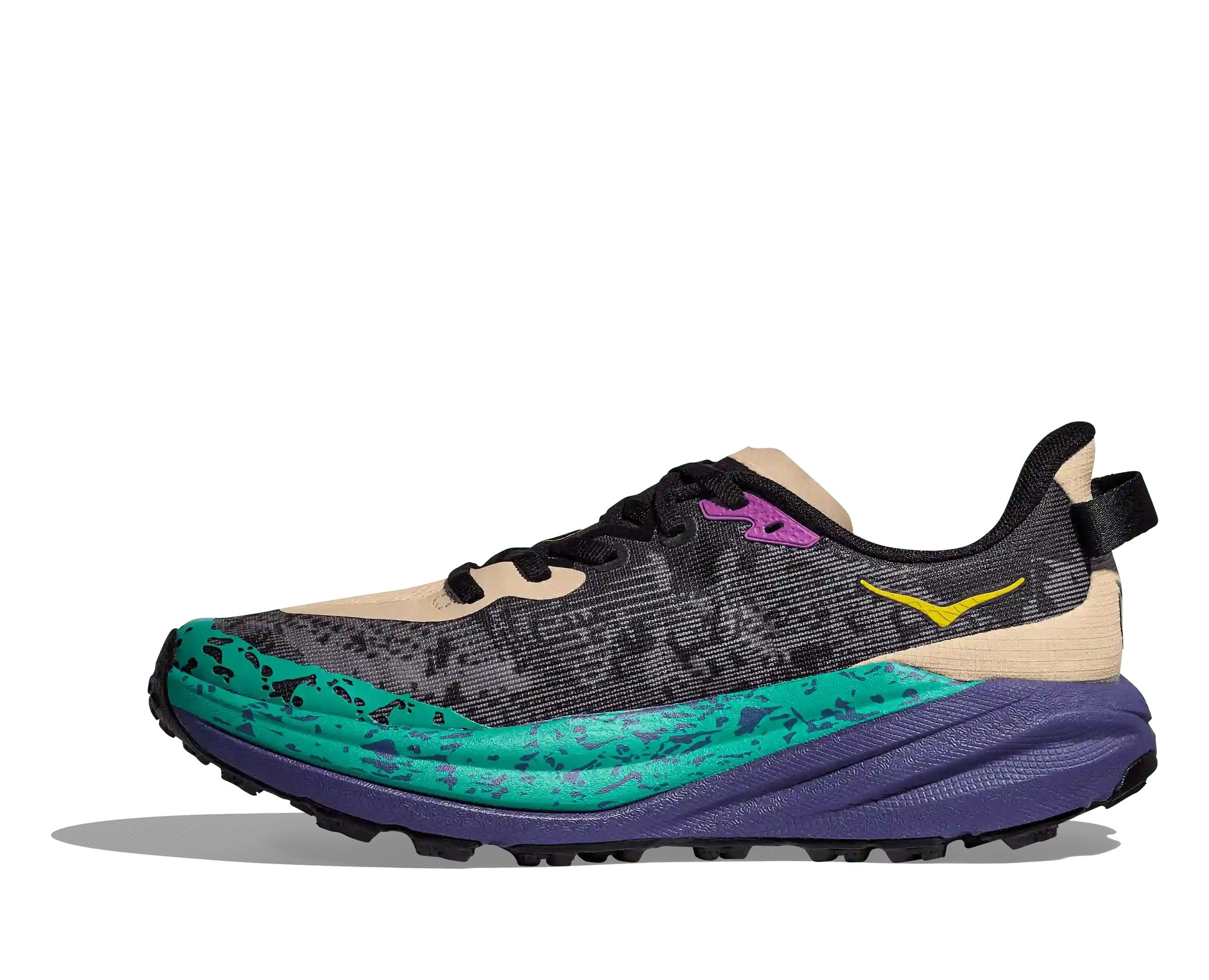Speedgoat 6 Femme Oatmeal / Mountain Iris - Chaussures | Hoka