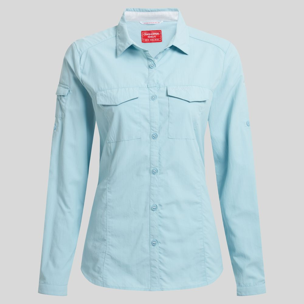 Chemise Femme Nosilife Adventure III Sky Blue - Chemise | Craghoppers