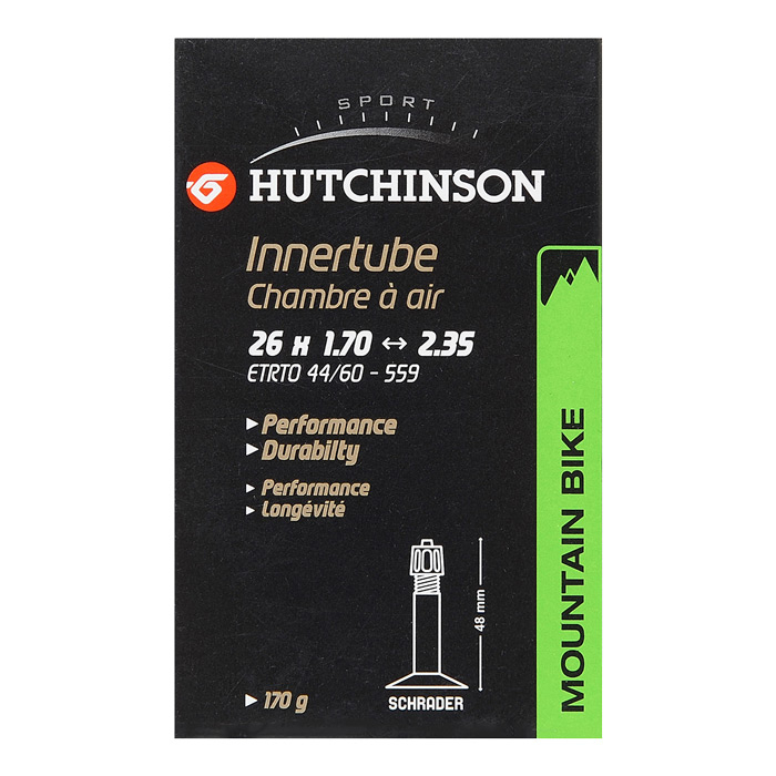 Chambre A Air Standard 26x1.7/2.35 Schrader | Hutchinson