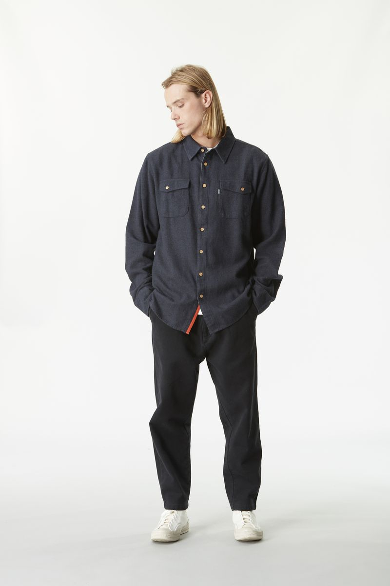 Chemise Lewell Dark Blue - Chemise | Picture Organic Clothing