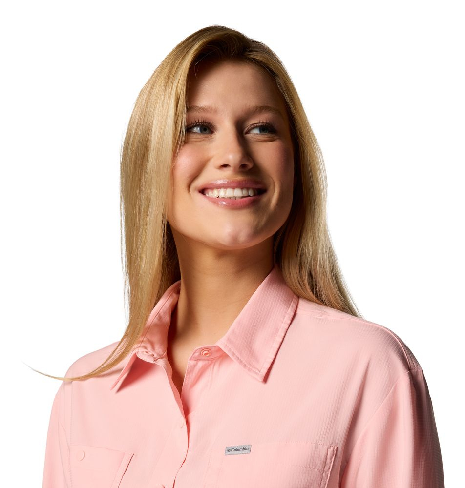 Chemise Femme Silver Ridge Utility Pink Sand | Columbia Sportswear