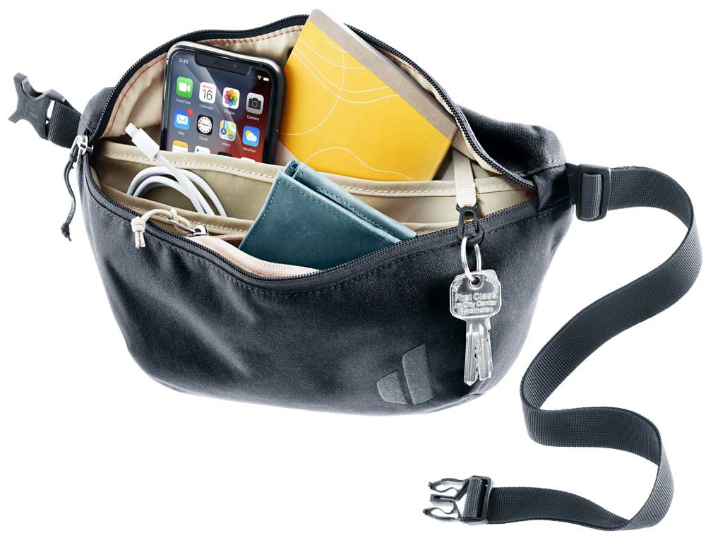 Avengo Organizer 2.5 Noir - Pochettes Bananes Sacoches | Deuter