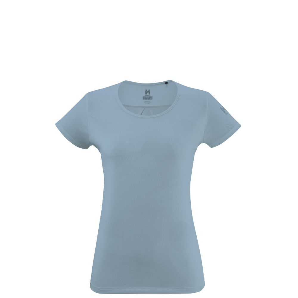 T-shirt Femme Hiking Jacquard Iceberg - Tee Shirt Mc | Millet