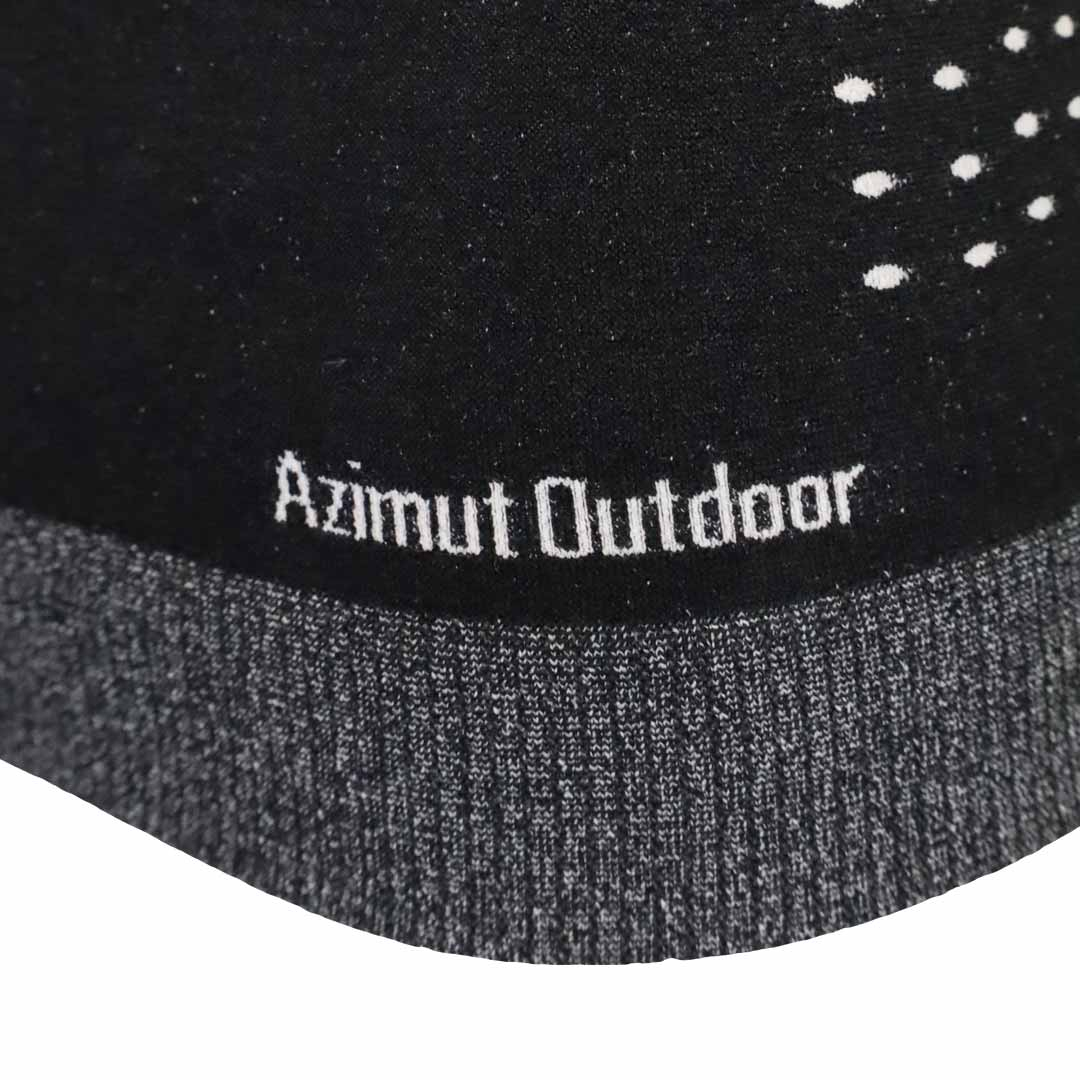 Ladies Seamless T-shirt North Pole Black | Azimut Outdoor