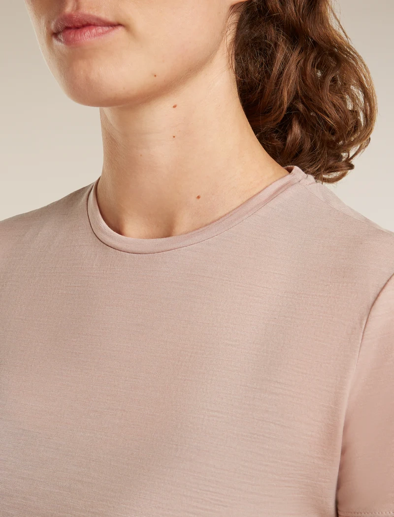 W Mer 125 Cool-lite Sphere III Ss T-shirt Pink Quartz - Tee Shirt Mc