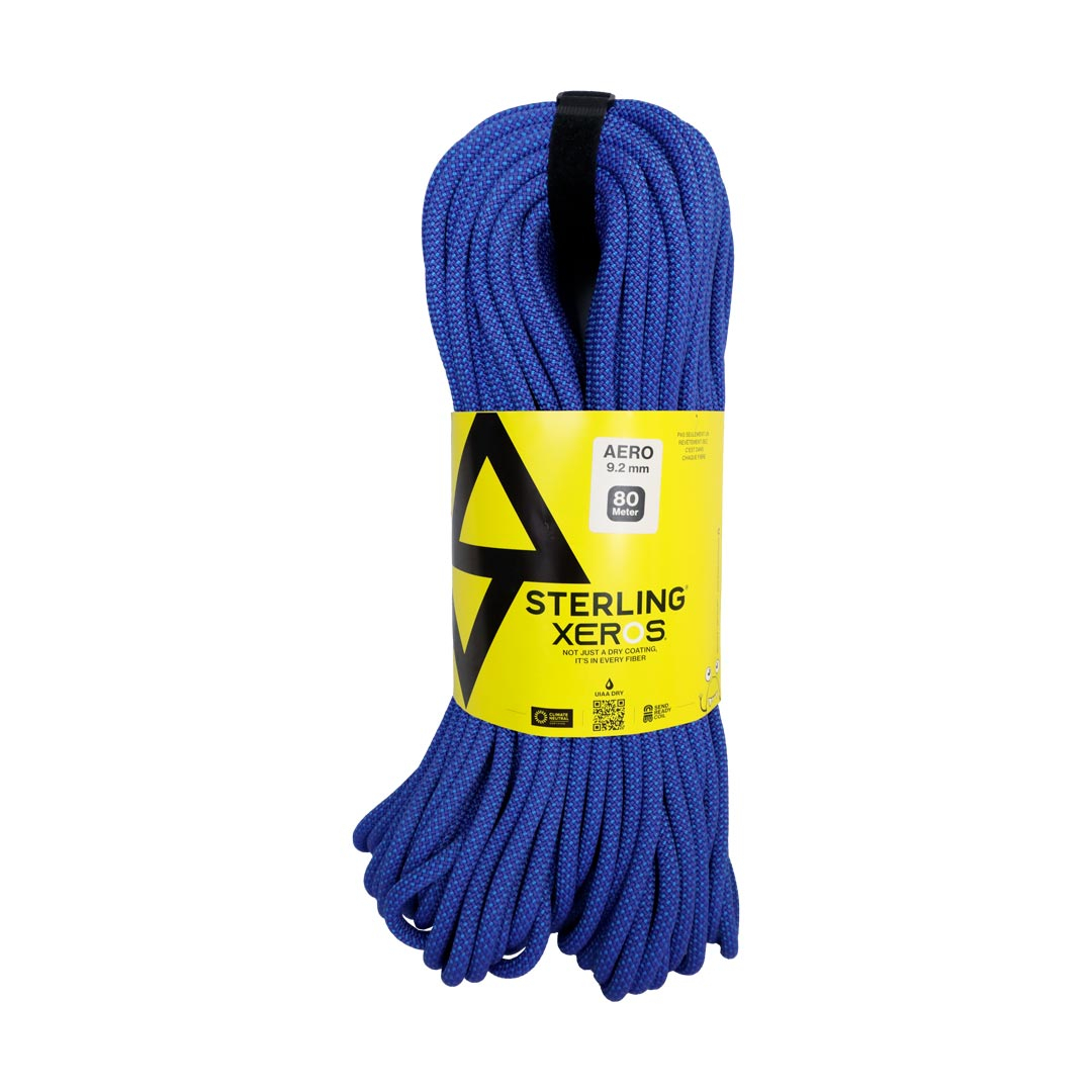 Aero 9,2mm Blue Xeros 80m - Cordes A Simple | Sterling Rope
