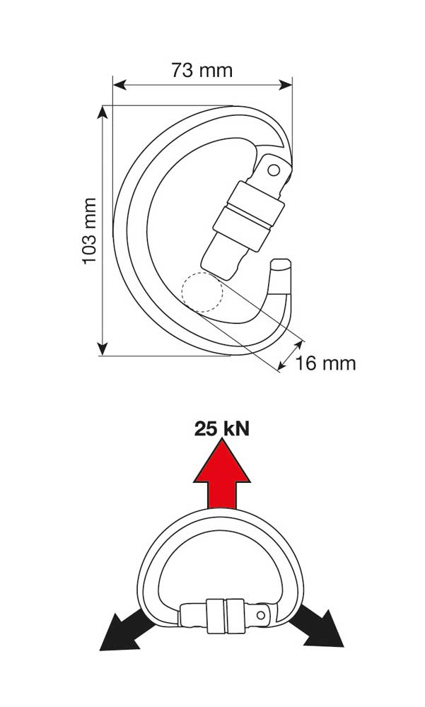Triad Screw - Mousquetons | Camp