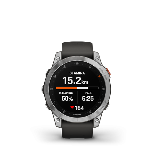 Epix Acier Silver – Bracelet Gris - Gps Running | Garmin