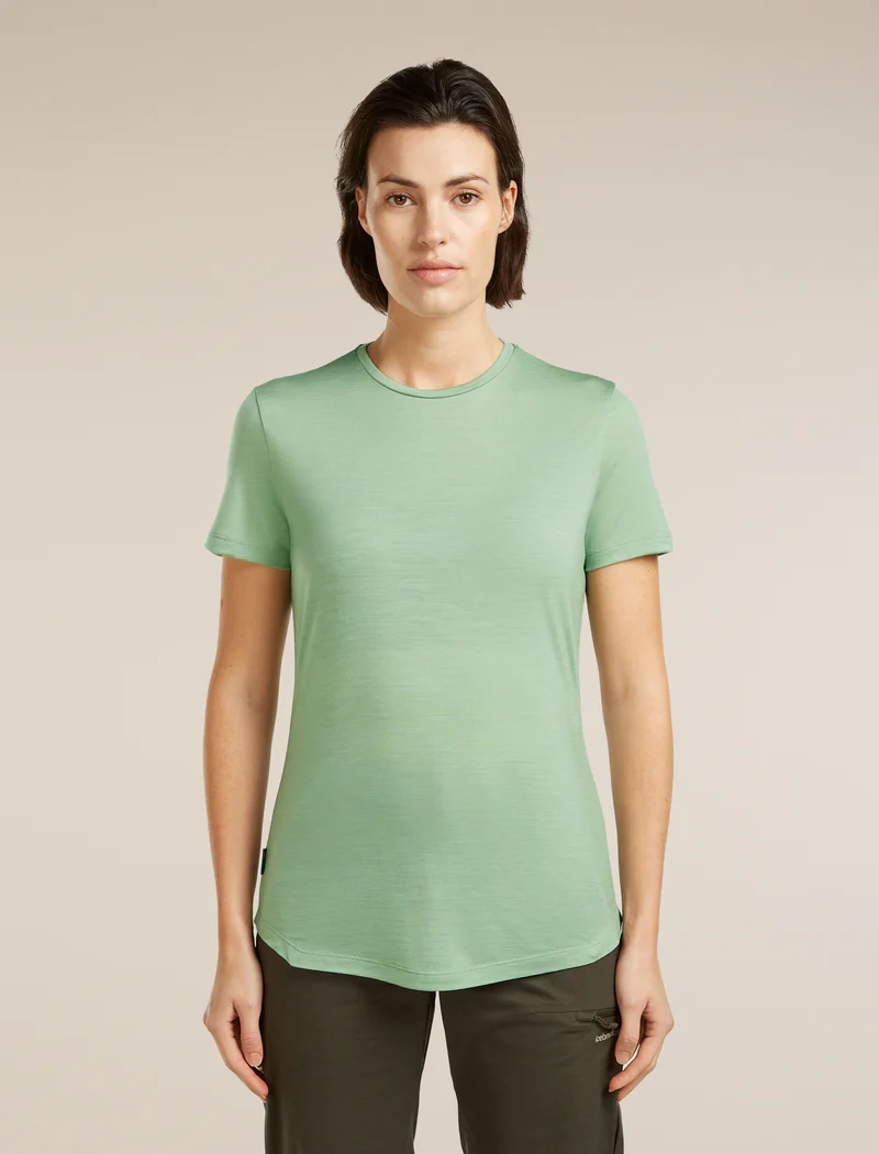 W Mer 125 Cool-lite Sphere III Ss T-shirt Seaglass - Tee Shirt Mc