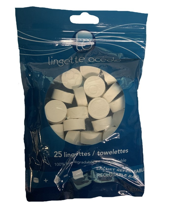 Lingette X25 - Lingettes | Oceale