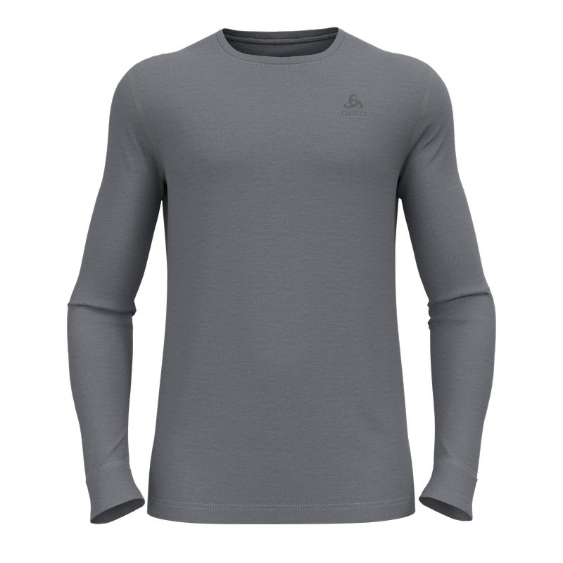 T-shirt  Merino 260 Steel Grey Melange - Tee Shirt Ml | Odlo