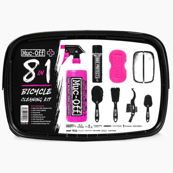 Kit De Nettoyage Vélo 8 En 1 - Entretien | Muc Off