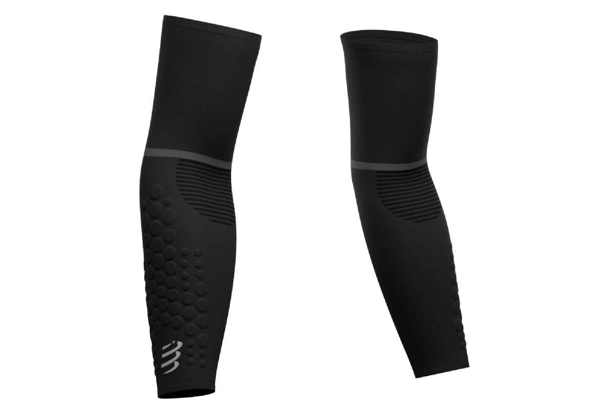 Manchettes De Compression Armforce Ultralight Black | Compressport