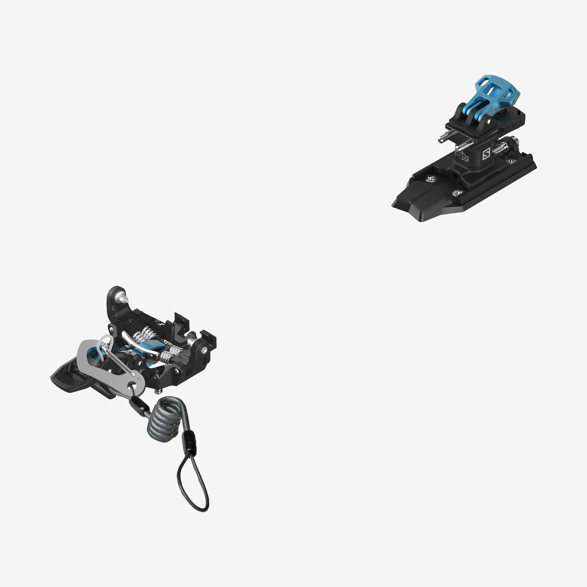 Mtn Pure + Brake Black / Blue - Fixation | Salomon