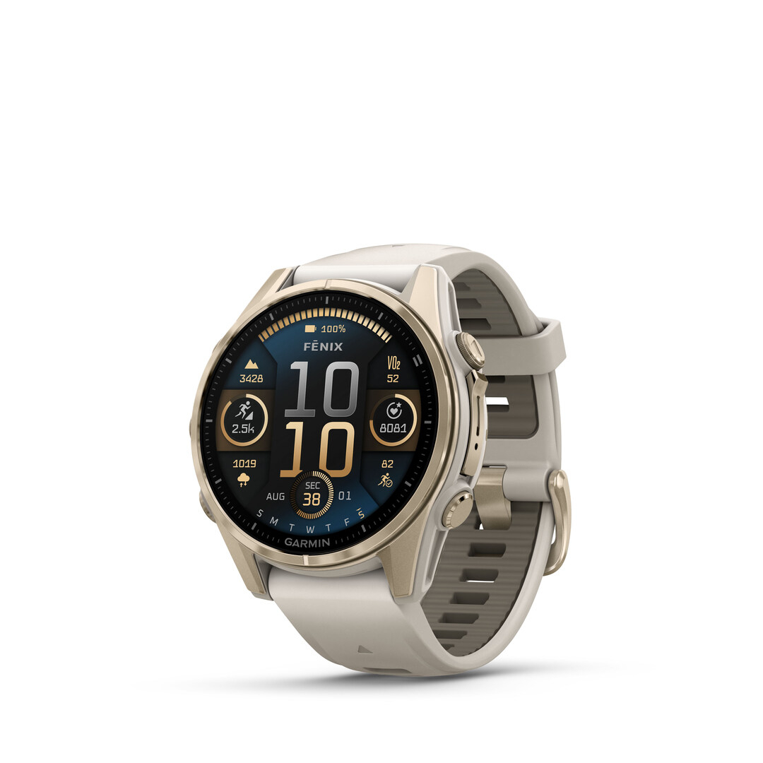 Fenix 8 43mm Amoled Sapphire Soft Gold - Gps Running | Garmin