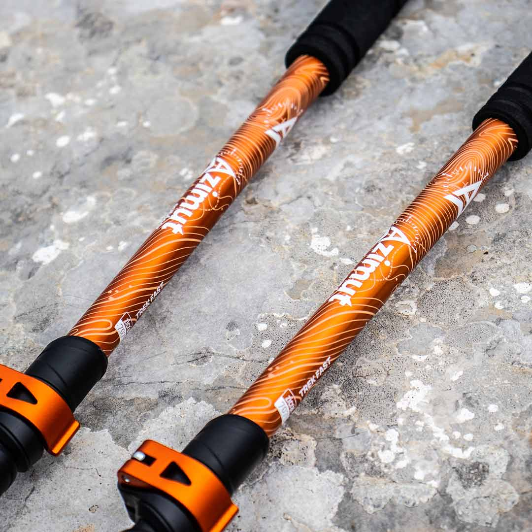 Trek Fast Orange (paire) - Batons | Azimut Outdoor