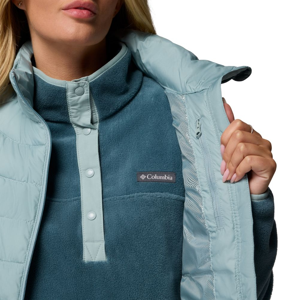 Doudoune Sans Manches Powder Lite II Femme Crushed Blue - Doudoune