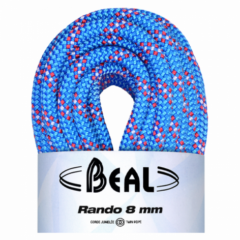 Rando 8mm X 30m Bleu - Corde | Beal