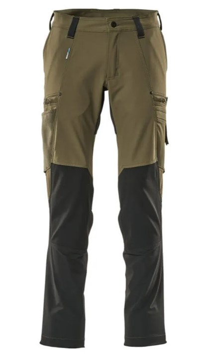 Pantalon Ultimate Stretch Vert Foncé-noir -   | Mascot