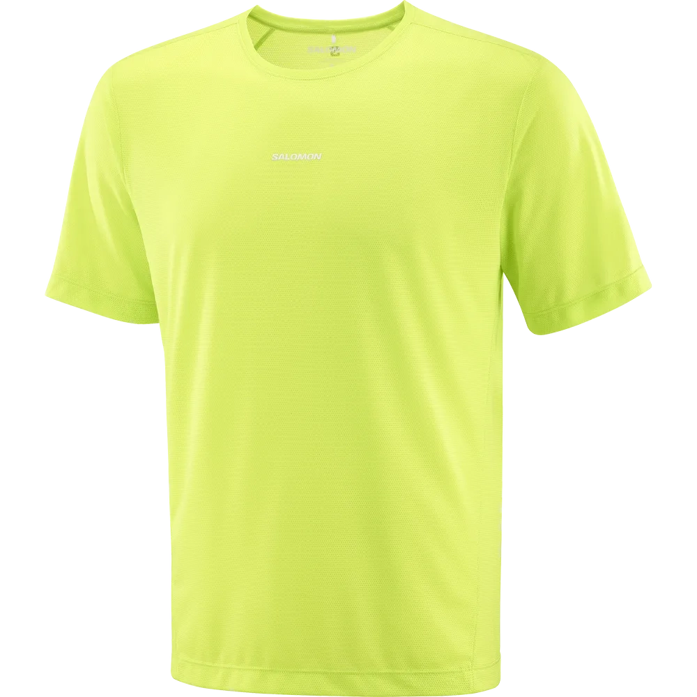T-shirt Shkout Core Acid Lime - Tee Shirt Mc | Salomon