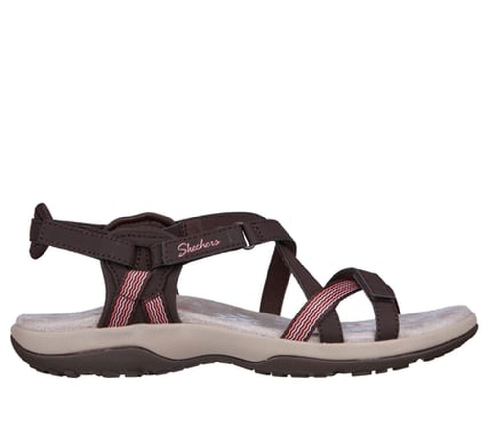 Sandale Reggae Slim Chocolat - Sandales | Skechers