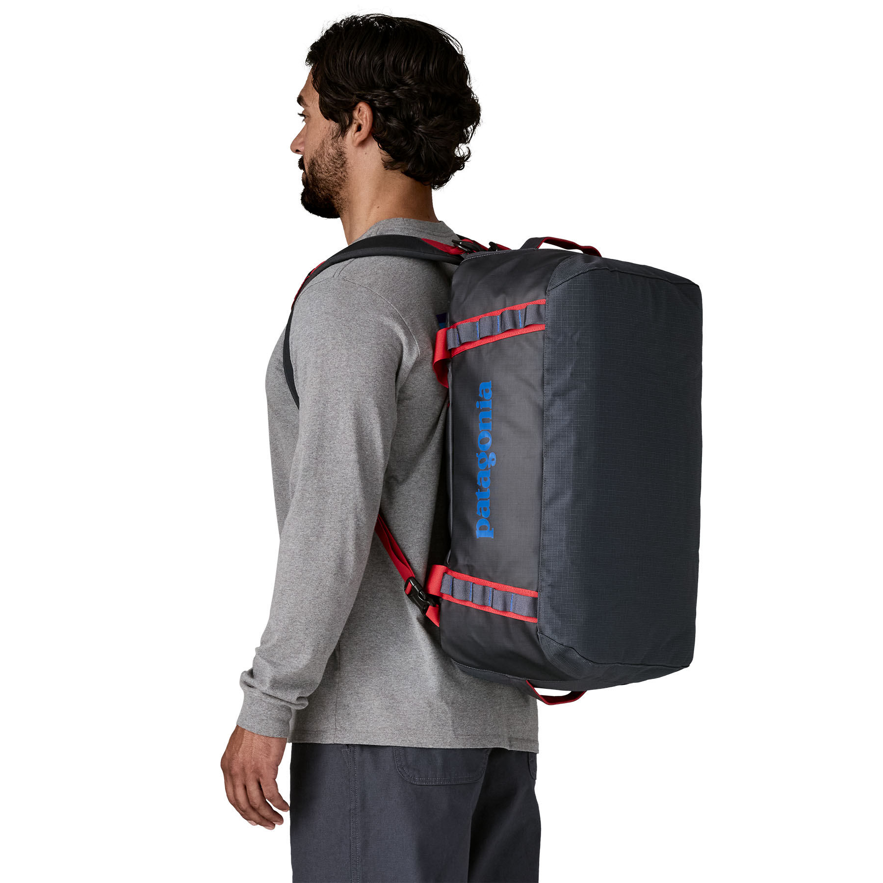 Black Hole Duffel 40 Smolder Blue Amanita Red