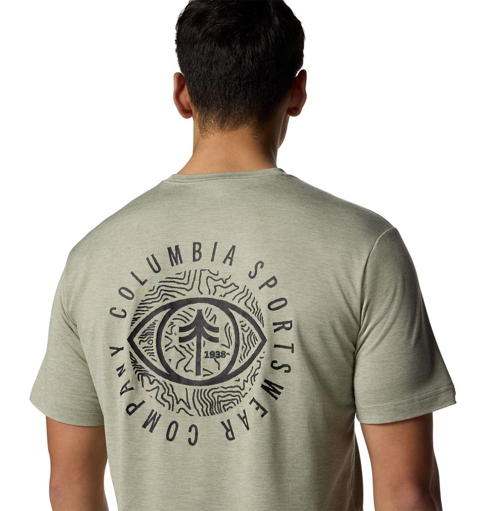 T-shirt Kwick Hike Back Safari Heather | Columbia Sportswear
