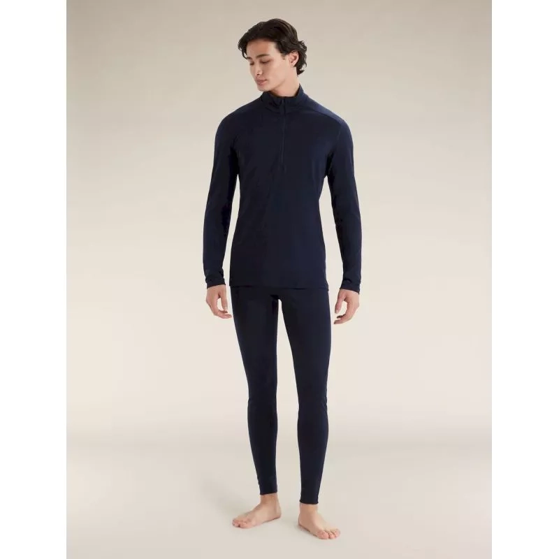 200 Oasis Ls Half Zip Midnight Navy - Tee Shirt Ml | Icebreaker