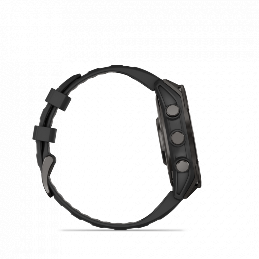 Fenix 8 47mm Amoled Titane Carbon Gray Dlc - Gps Running | Garmin