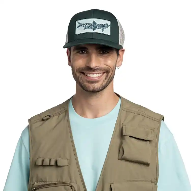 Casquette Explore Trucker Salty Green - Casquette | Buff