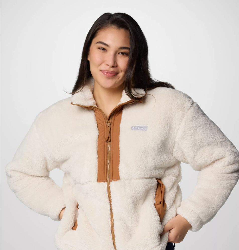 Polaire Femme Boundless Discovery Sherpa II Chalk Camel - Polaire