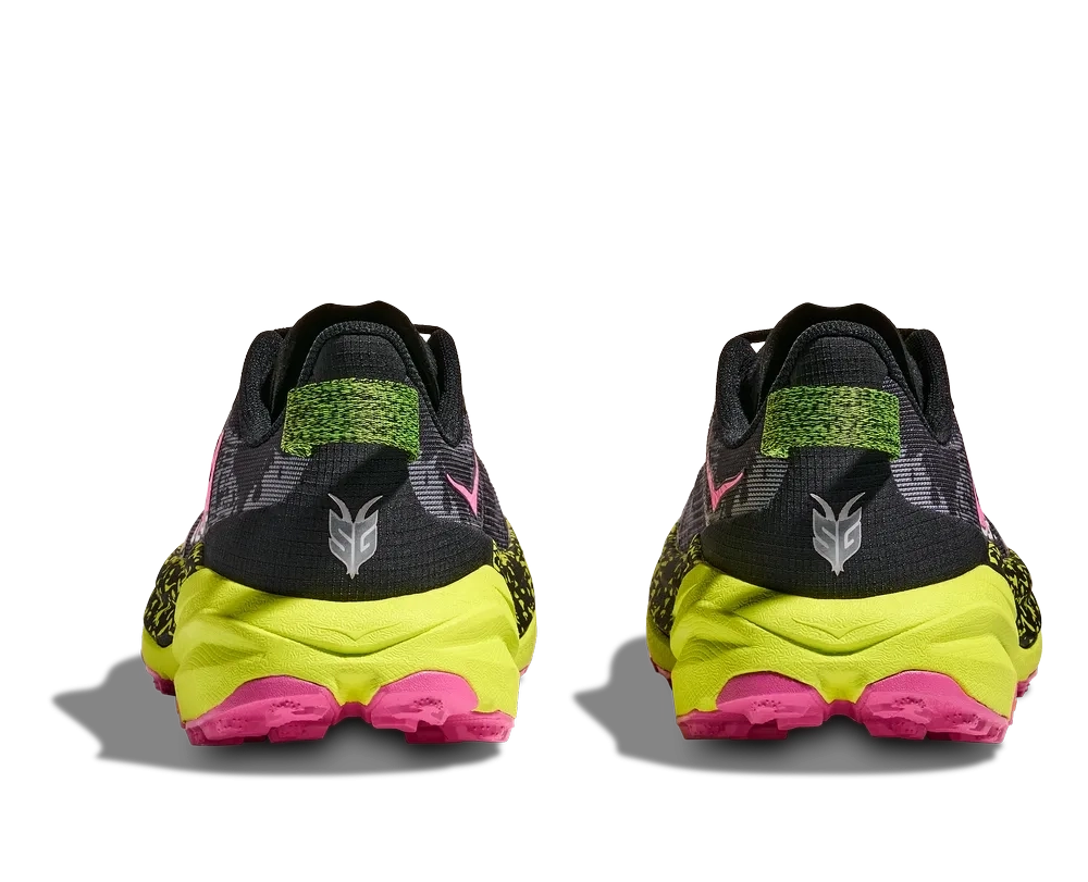 Speedgoat 6 Femme Black Neon Citrus - Chaussures | Hoka