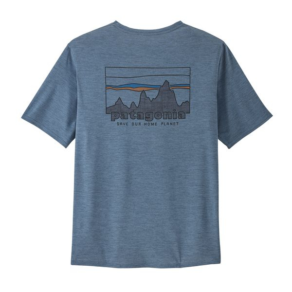 T-shirt Casquette Cool Daily Graphic Skyline Utility Blue | Patagonia