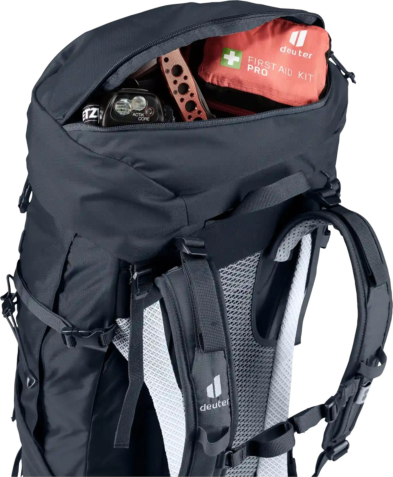 Futura Air Trek 45 + 10 Sl Black Graphite - Sac A Dos | Deuter