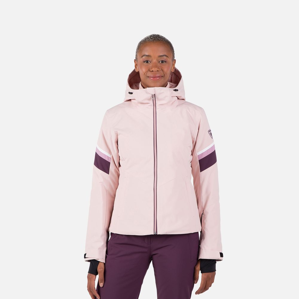 Veste De Ski Strawpile Femme Powder Pink - Veste | Rossignol