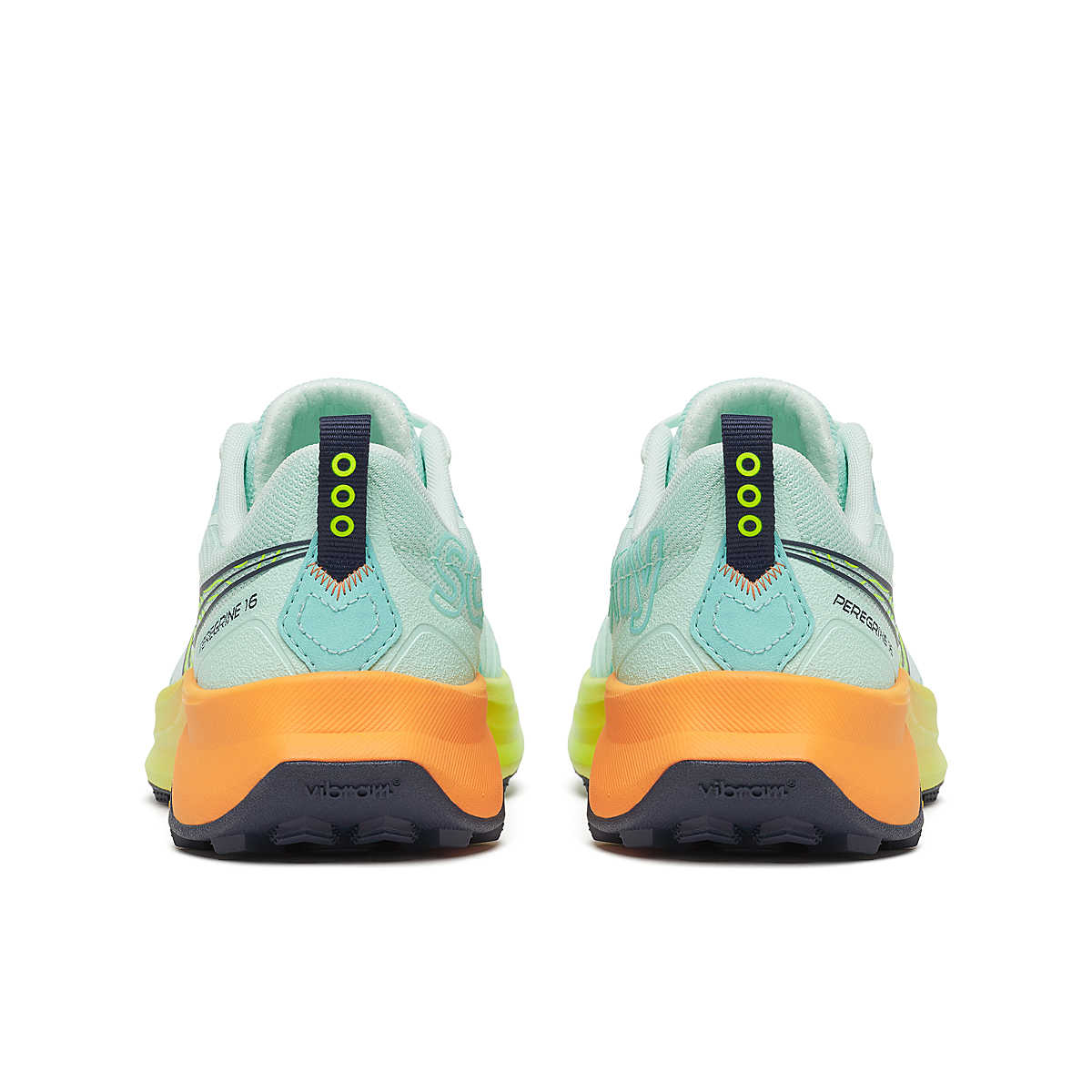 Peregrine 16 Aqua Citron - Chaussures Femme | Saucony