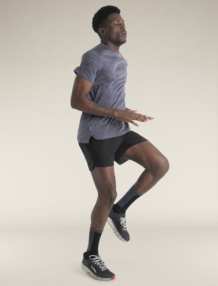 T-shirt Merino 125 Cool-lite Sphere III Midnight Navy | Icebreaker